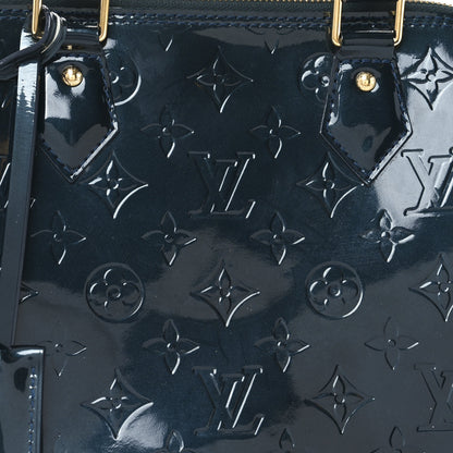 Louis Vuitton Vernis Alma PM Blue Nuit 7 of 9