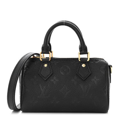Louis Vuitton Empreinte Monogram Nano Speedy Black 1 of 9