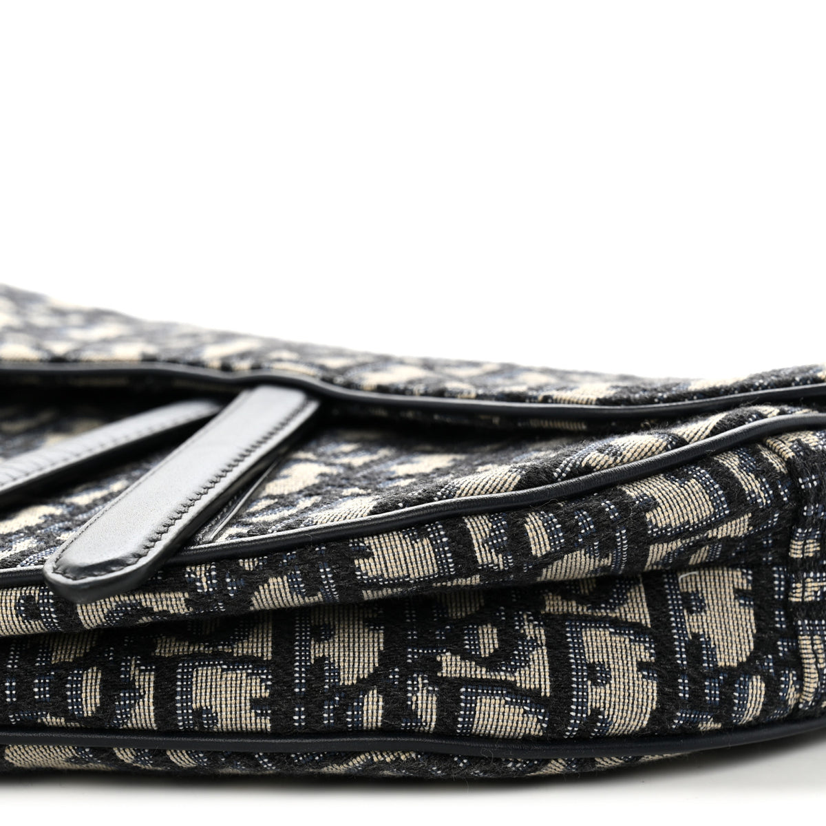 Oblique Saddle Bag Blue