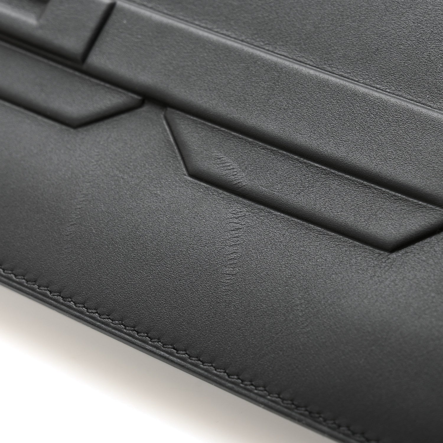 Hermes Swift Shadow Clutch 29 Black 8 of 9
