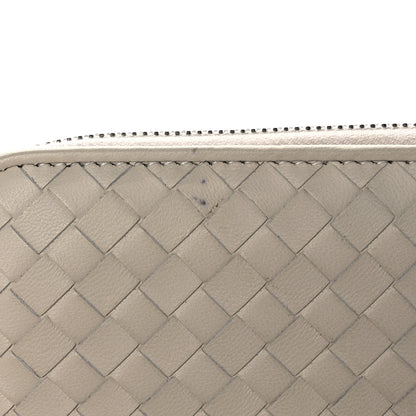 Bottega Veneta Nappa Intrecciato Zip Around Wallet Limo 7 of 13