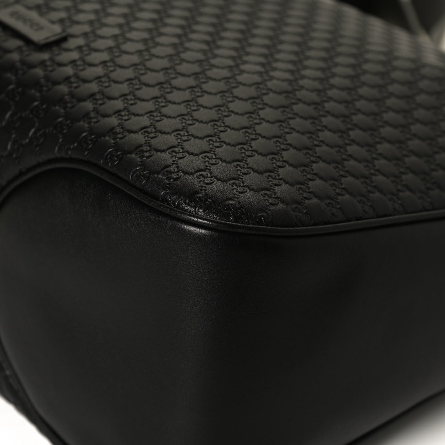 Microguccissima Shoulder Bag Black
