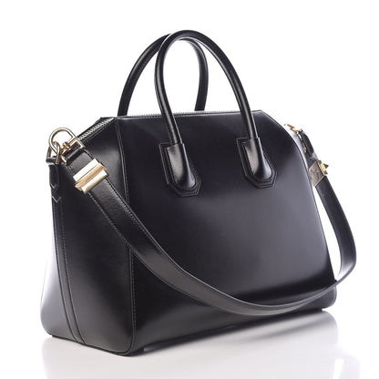 Givenchy Shiny Lord Calfskin Medium Antigona Black 3 of 10