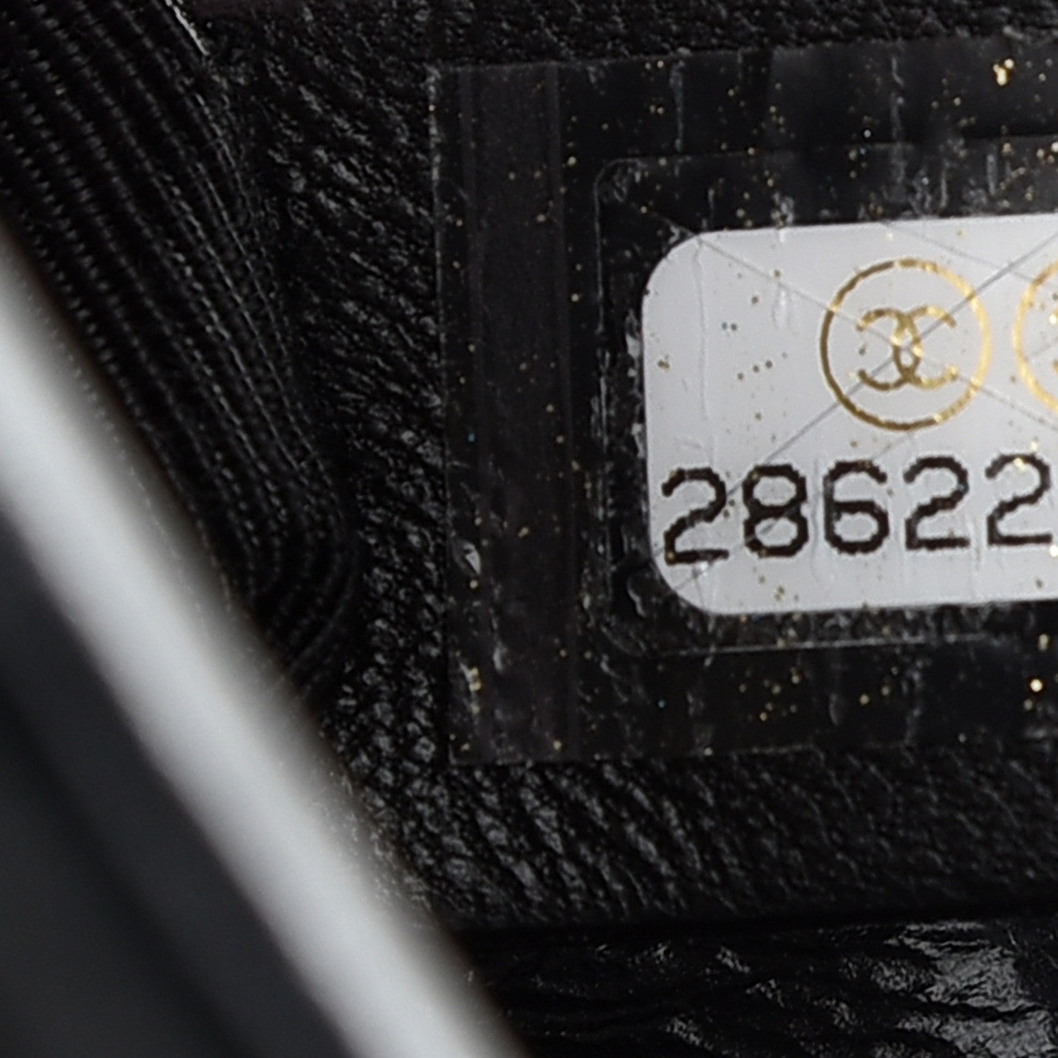 Chanel Calfskin Wool Felt Embossed Small Gabrielle Logo Hobo Black 7 of 13