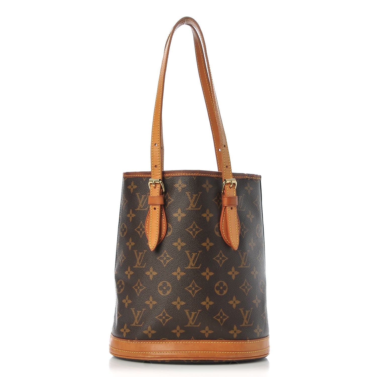 Louis Vuitton Monogram Petit Bucket 23 1 of 11