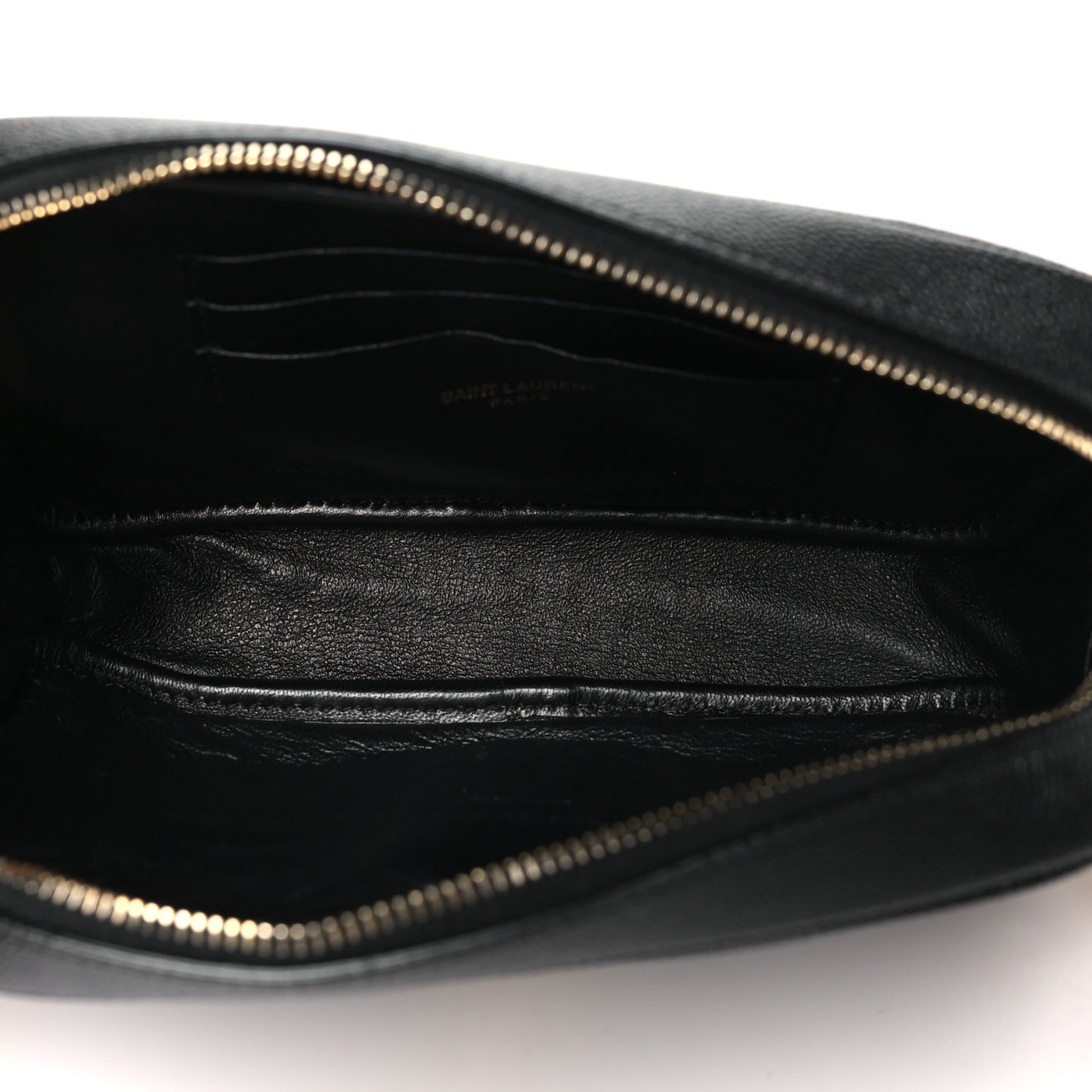 Grain De Poudre Matelasse Monogram Mini Lou Camera Bag Black