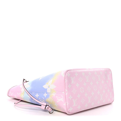 Louis Vuitton Monogram Escale Neverfull MM Pastel 5 of 10