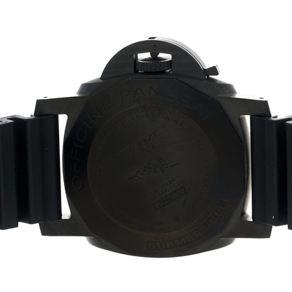 Panerai Carbotech Rubber 47mm Luminor Submersible 1950 3 Days Automatic Watch Black PAM00616 4 of 5
