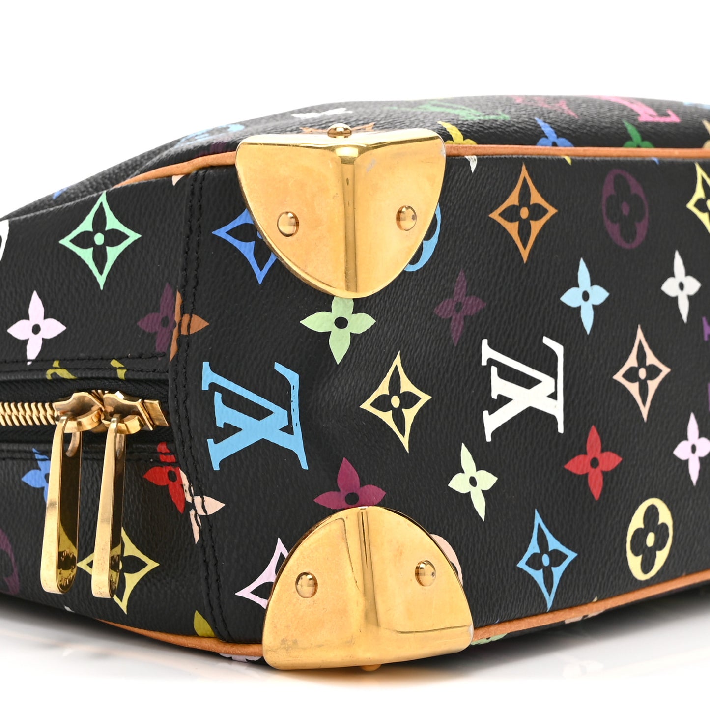 Monogram Multicolor Trouville Black