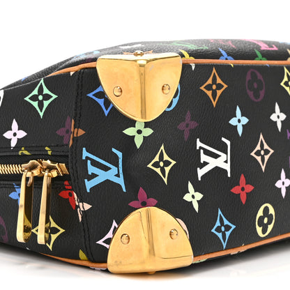 Louis Vuitton Monogram Multicolor Trouville Black 9 of 10