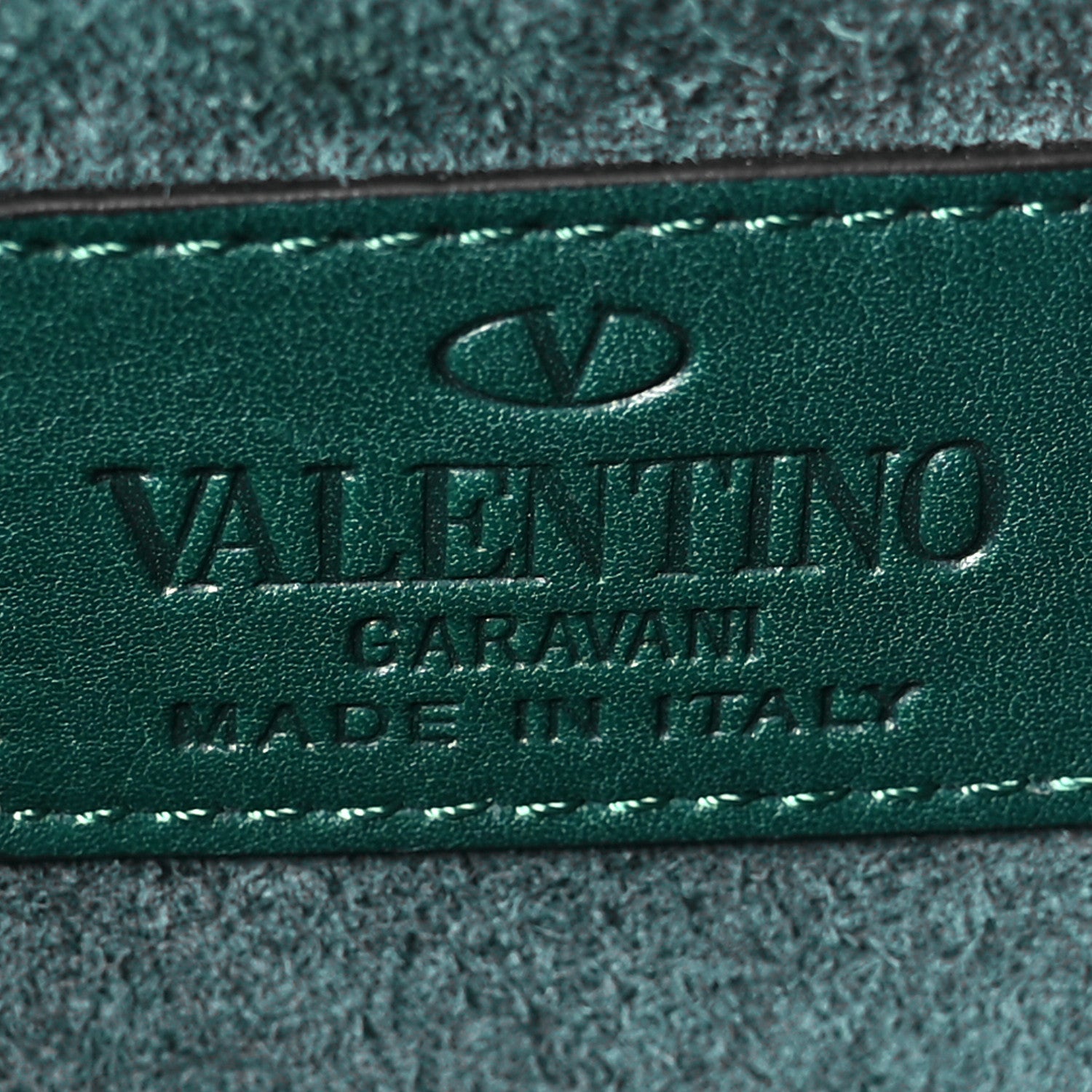 Valentino Garavani Vitello Small Glam Lock Rockstud Flap Light Emerald 6 of 12