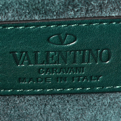 Valentino Garavani Vitello Small Glam Lock Rockstud Flap Light Emerald 6 of 12