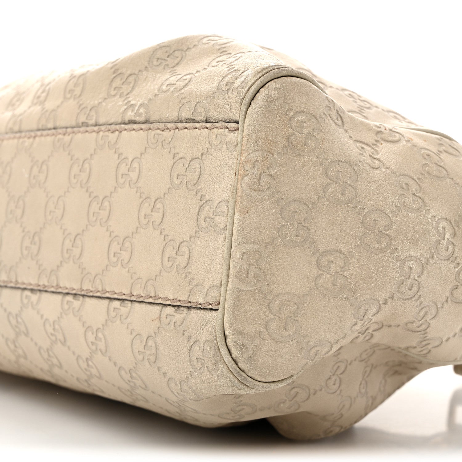 Gucci Guccissima Medium Sukey Tote Mystic White 10 of 16