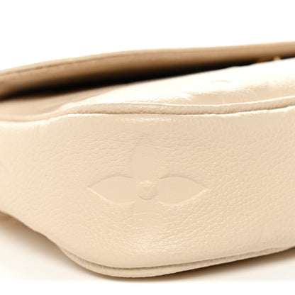 Louis Vuitton Empreinte Monogram Giant Ivy Wallet On Chain Cream 8 of 10