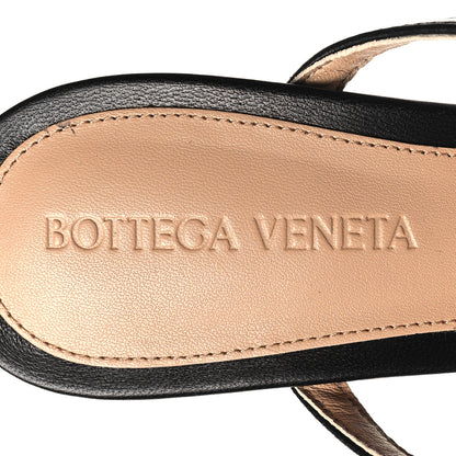 Bottega Veneta Lambskin Knot Mules Sandals 35.5 Black 7 of 7