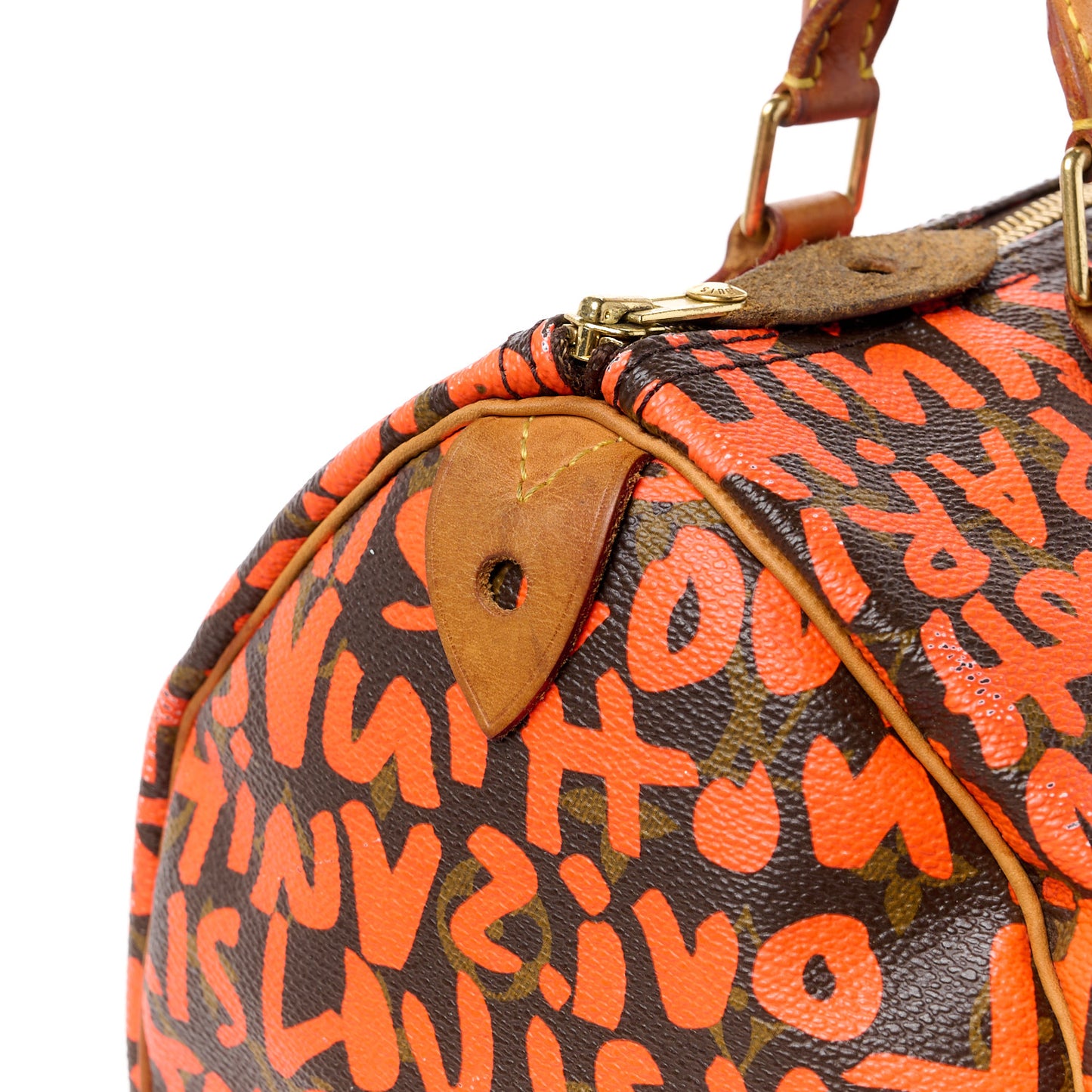 Monogram Graffiti Speedy 30 Orange