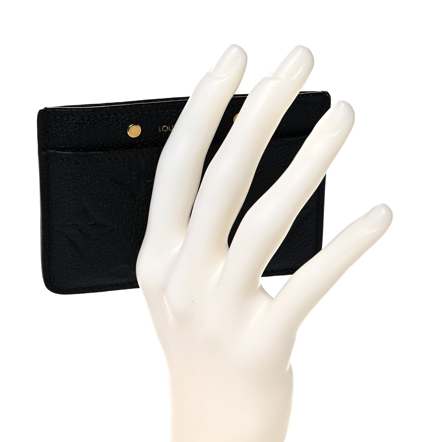 Louis Vuitton Empreinte Card Holder Black 2 of 6