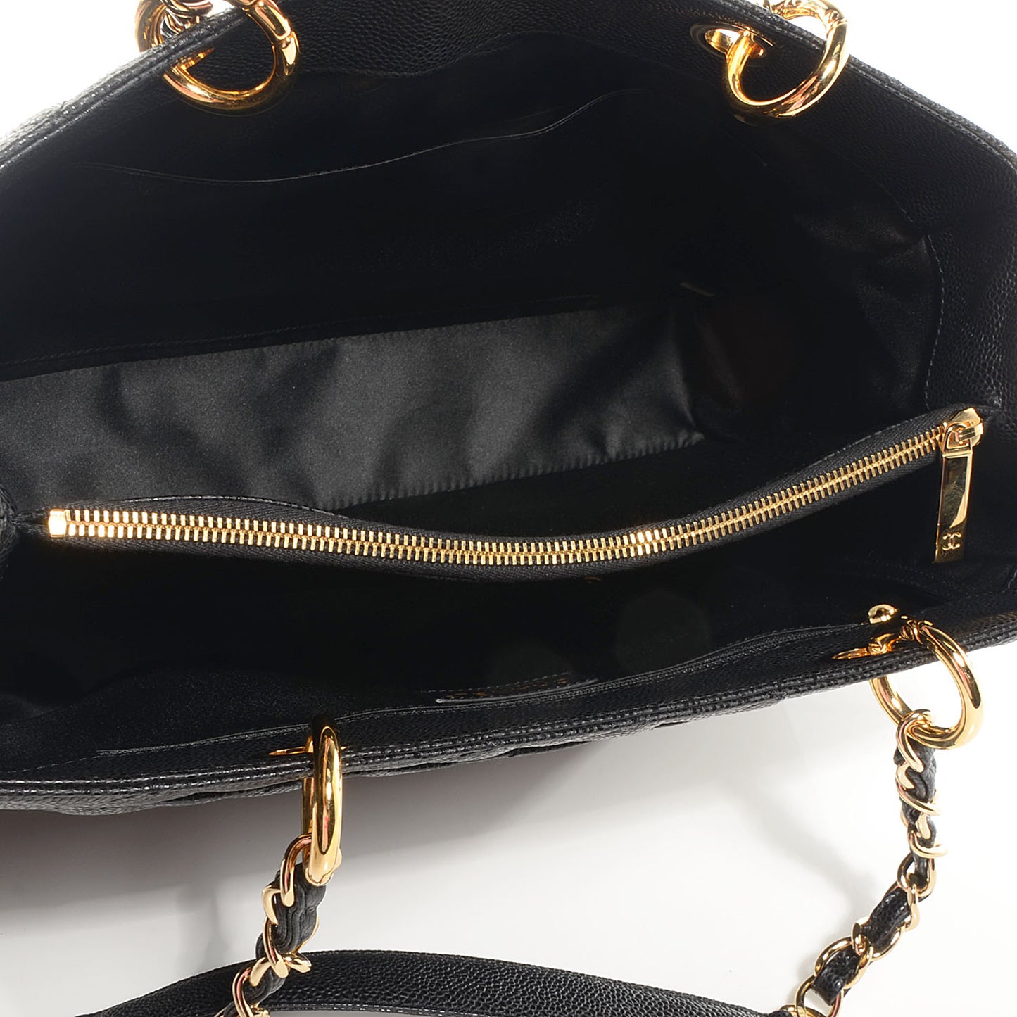 Caviar Grand Shopping Tote GST Black