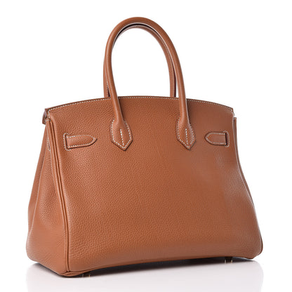 Hermes Togo Birkin 30 Gold 3 of 32