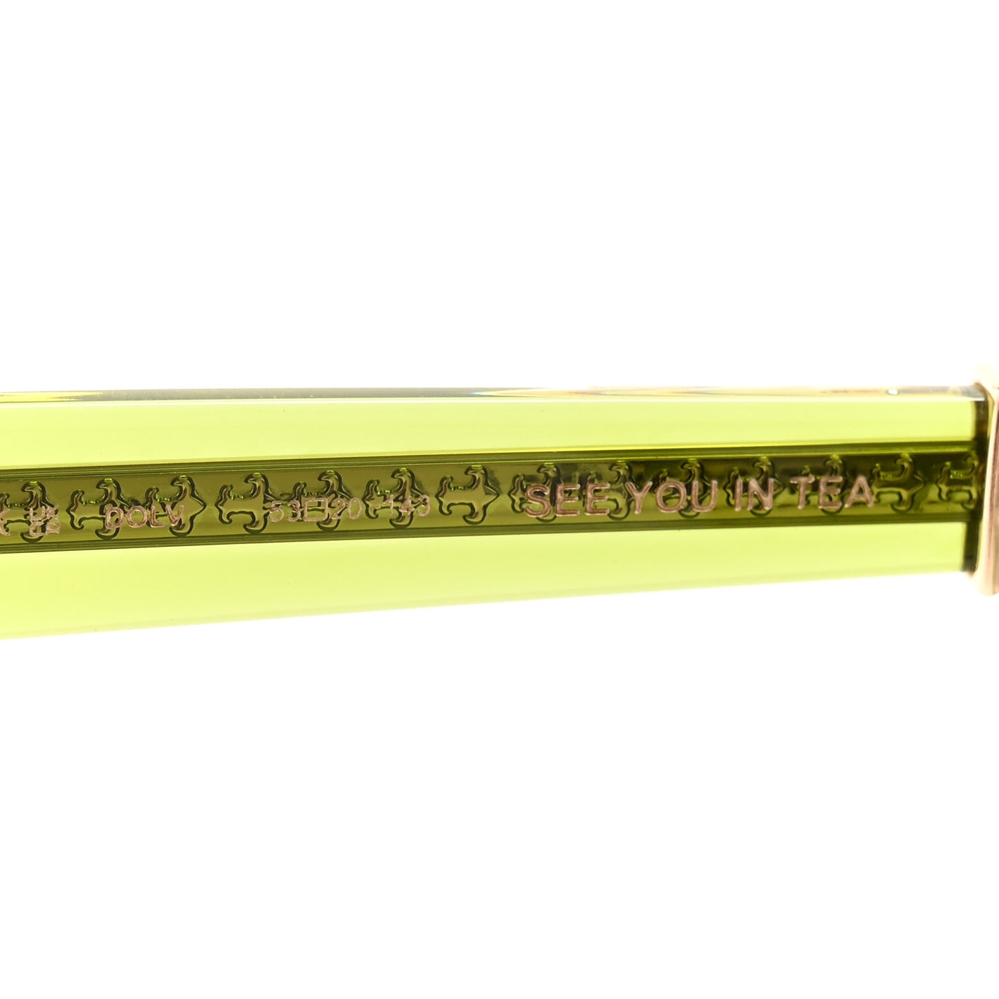 Acetate See You In Tea Sunglasses Green