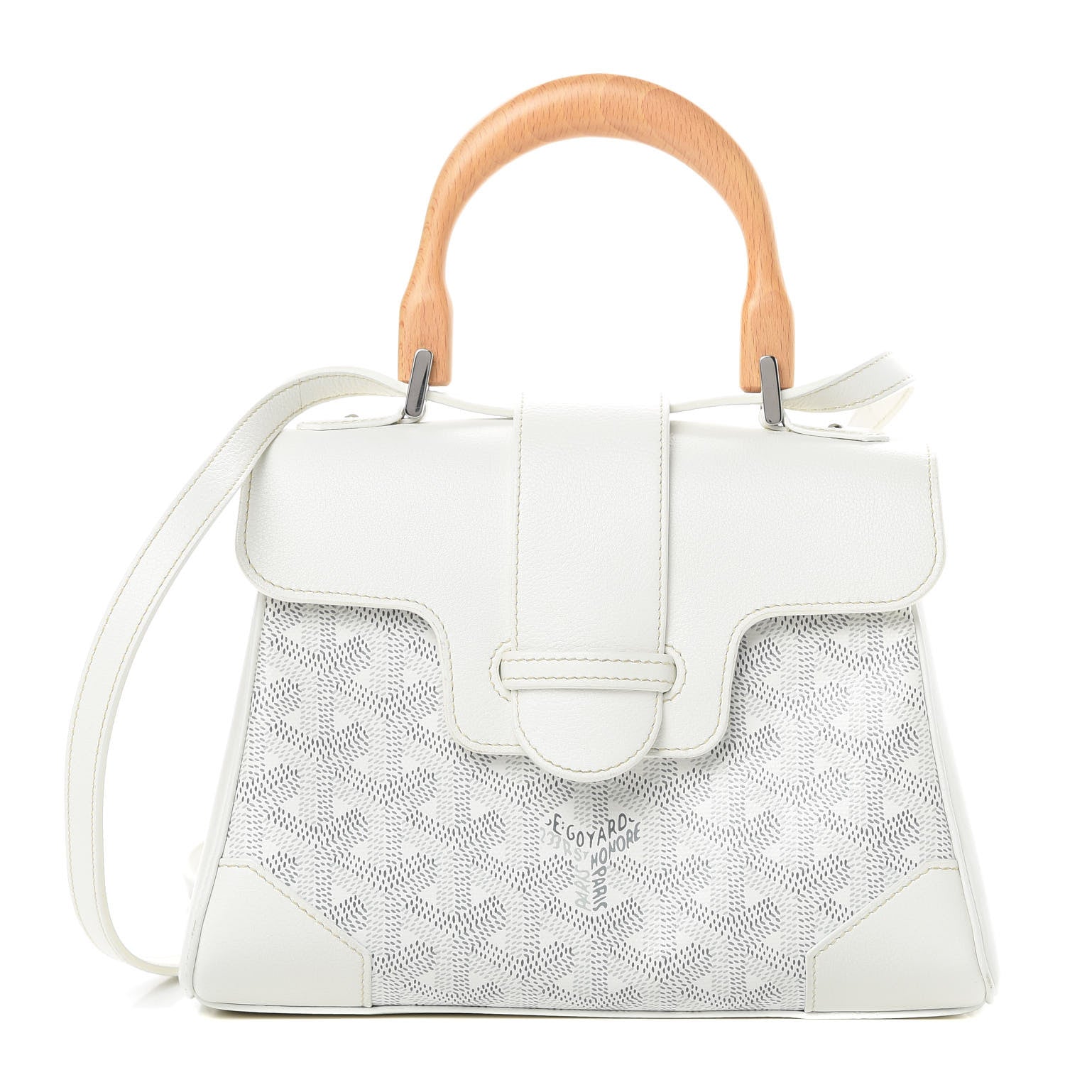 Goyard Goyardine Mini Saigon White 1 of 13