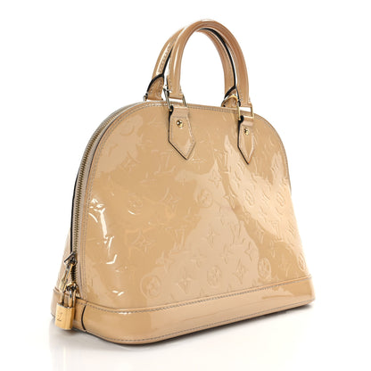 Louis Vuitton Vernis Alma PM Dune 2 of 11