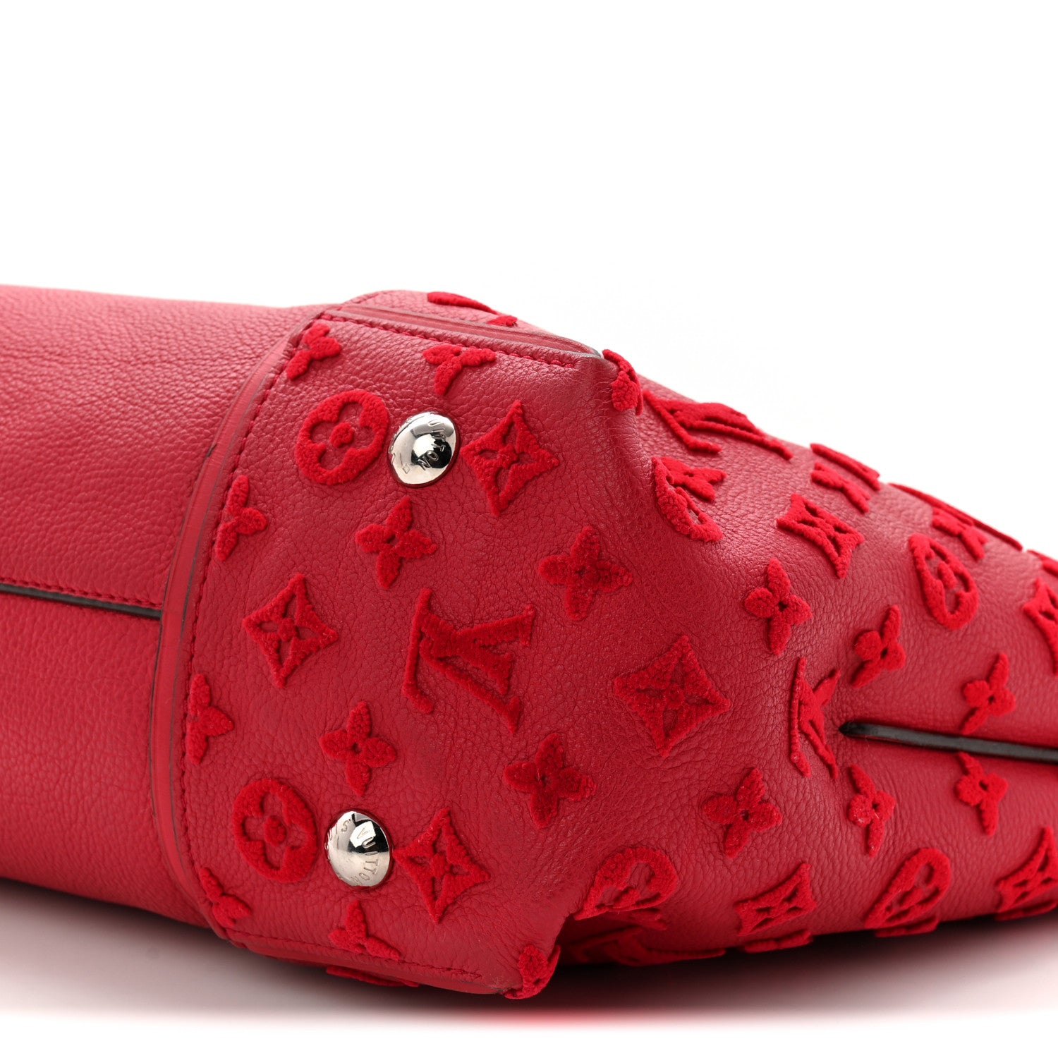Louis Vuitton Veau Cachemire Tote W PM Framboise 9 of 12