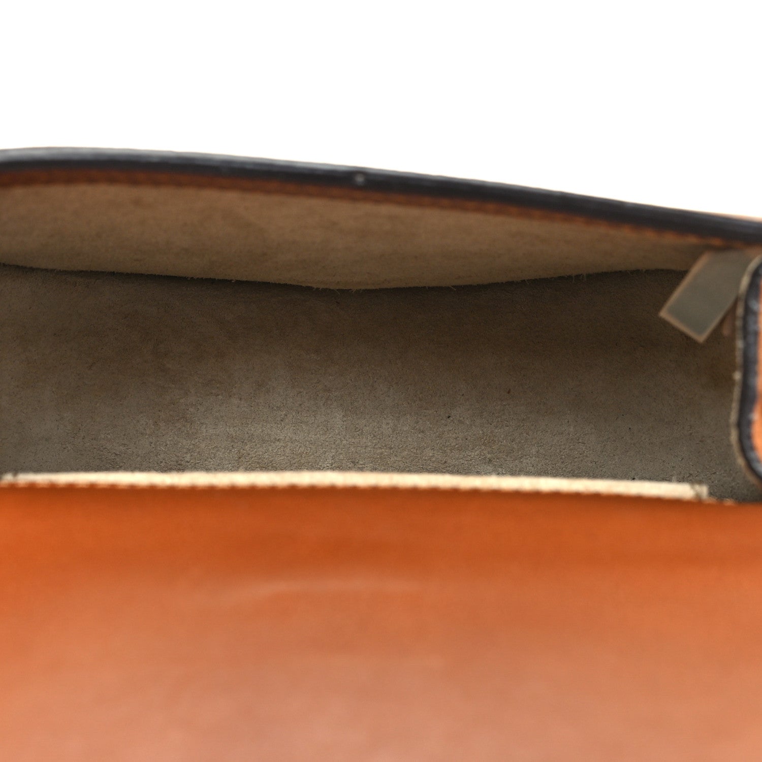 Chloe Calfskin Suede Small Nile Bracelet Bag Caramel 5 of 11