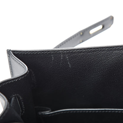 Hermes Sombrero Kelly Sellier 32 Black 10 of 13