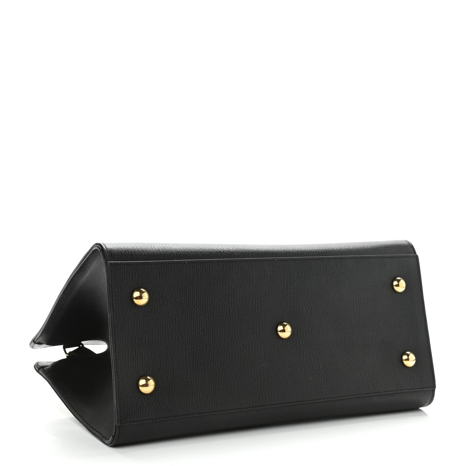 Saint Laurent Textured Calfskin Small Classic Y Cabas Black 4 of 11
