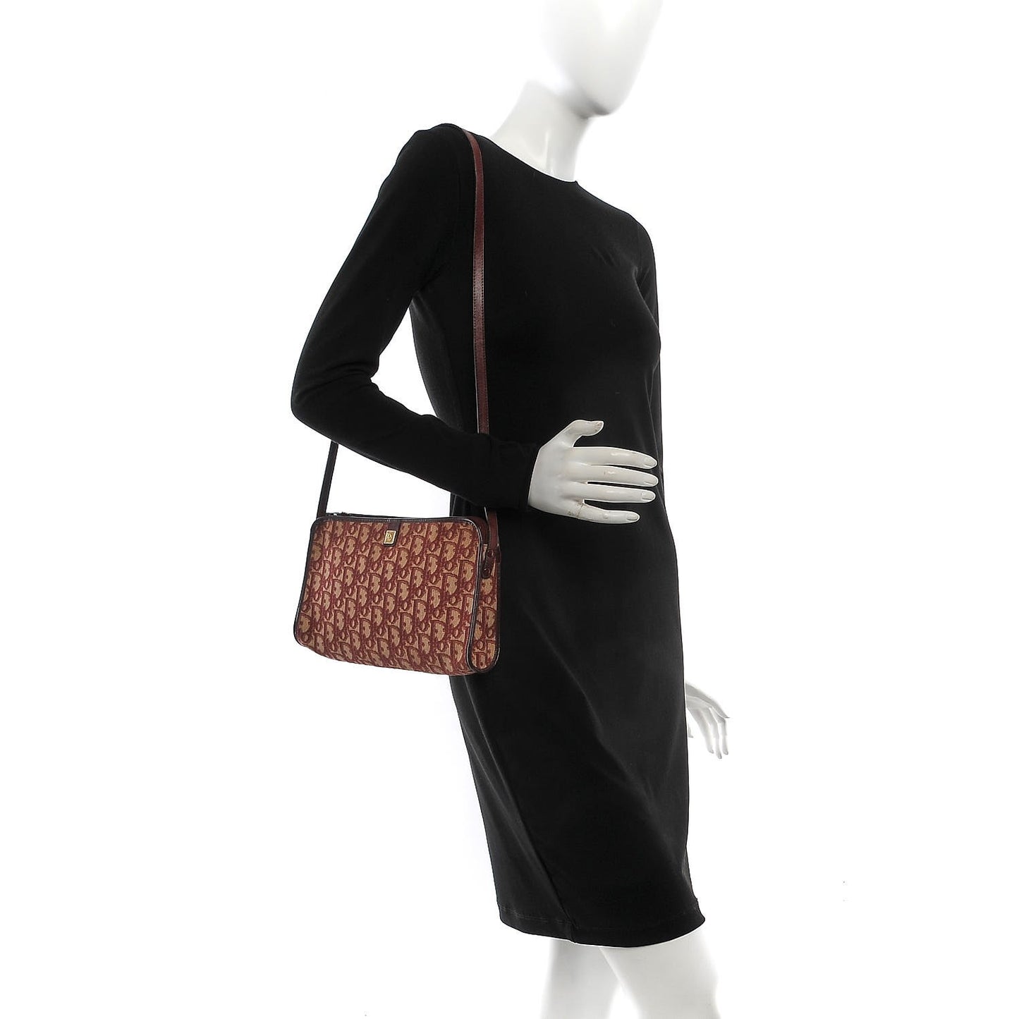 Monogram Shoulder Bag Red