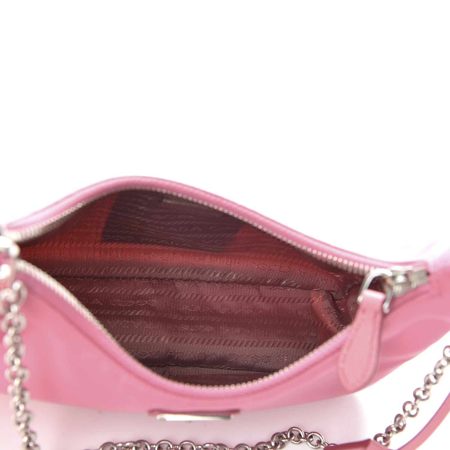 Prada Nylon Re-Edition 2005 Shoulder Bag Begonia 5 of 10