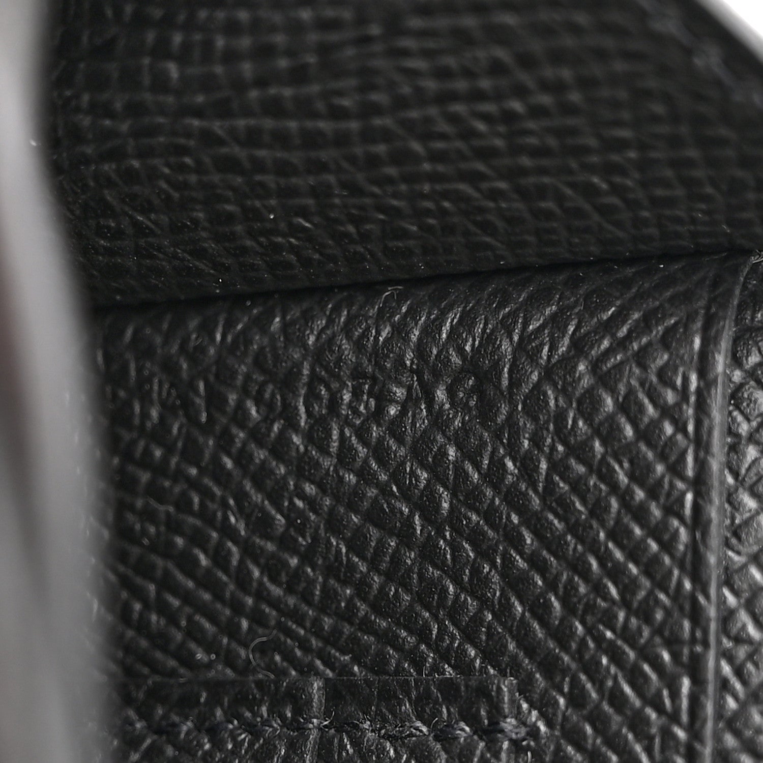 Hermes Epsom Enamel Maillon Wallet To Go Black 7 of 11