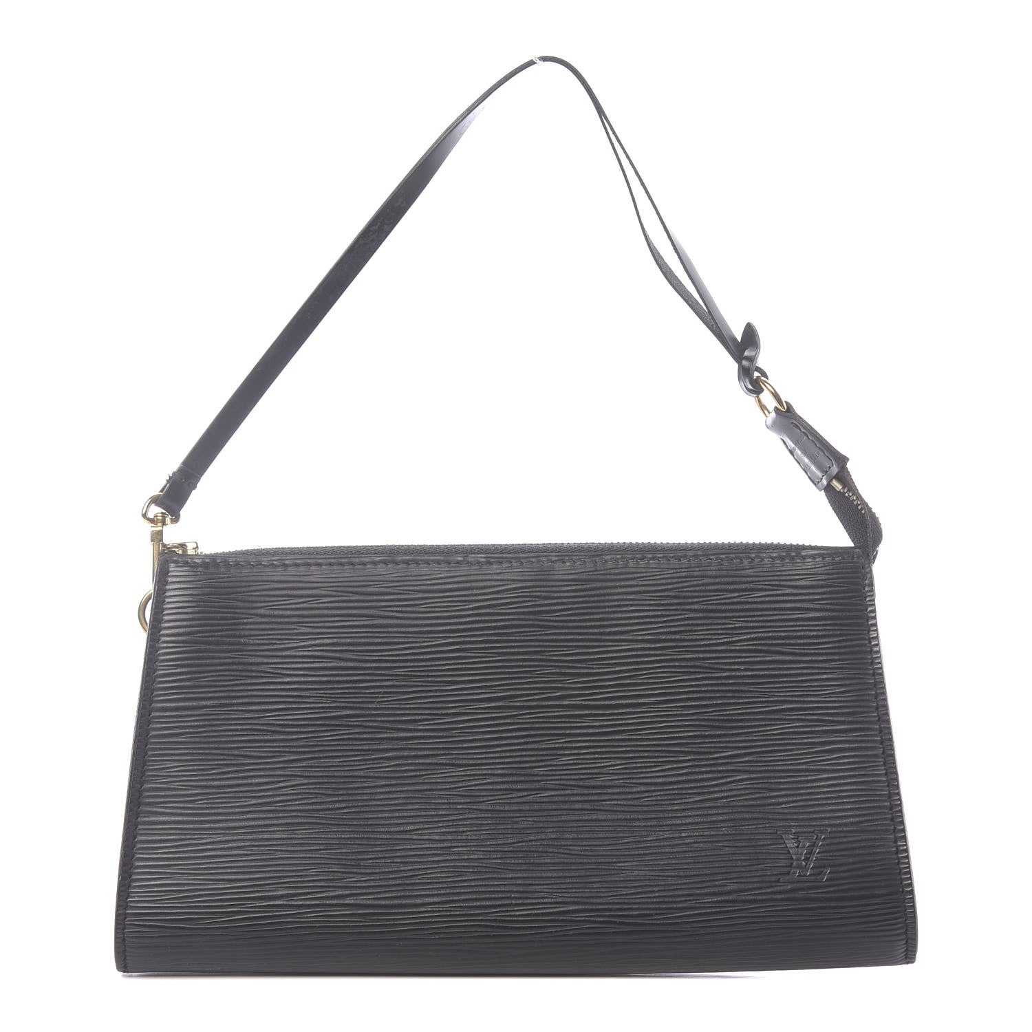 Louis Vuitton Epi Pochette Accessories 24 Black 1 of 14