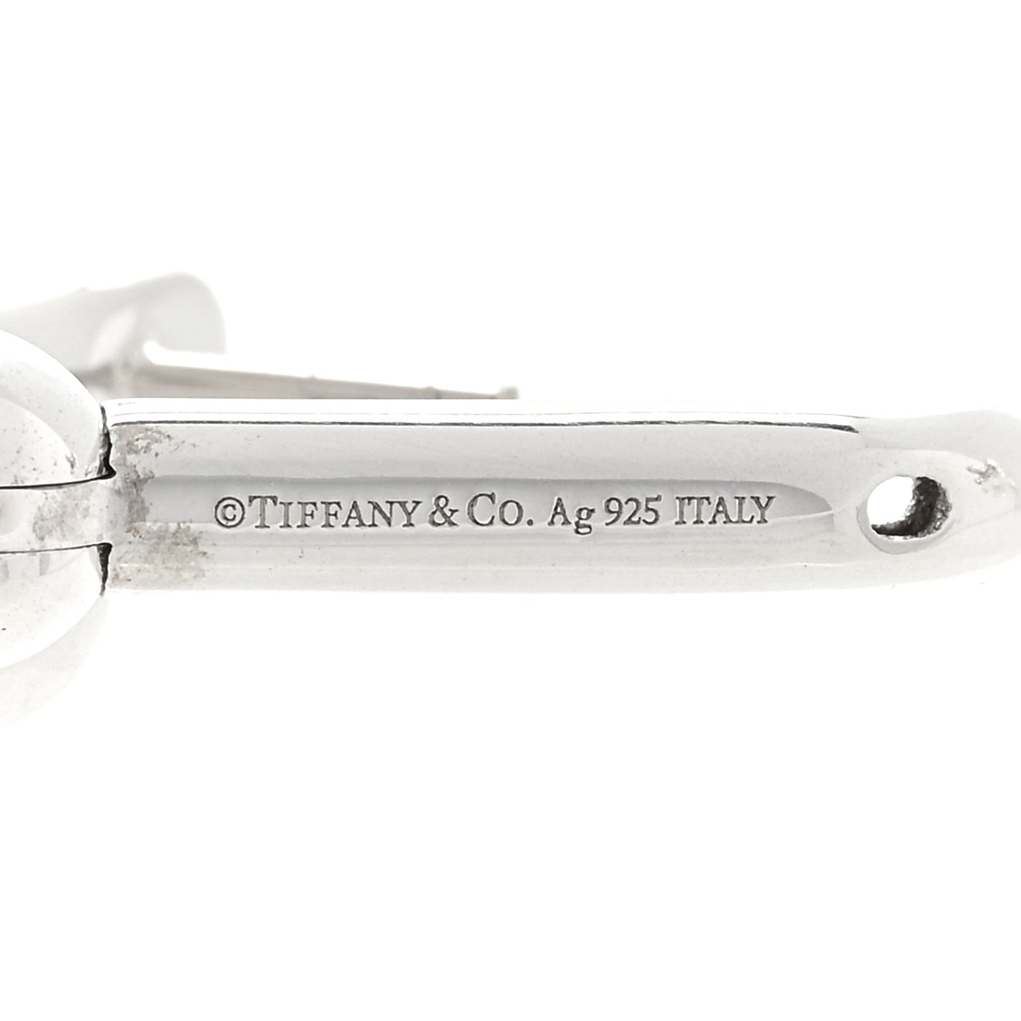 Sterling Silver Large HardWear Link Earrings