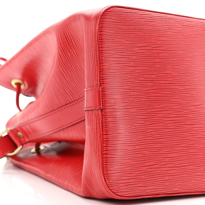 Louis Vuitton Epi Petit Noe Castillan Red 8 of 12