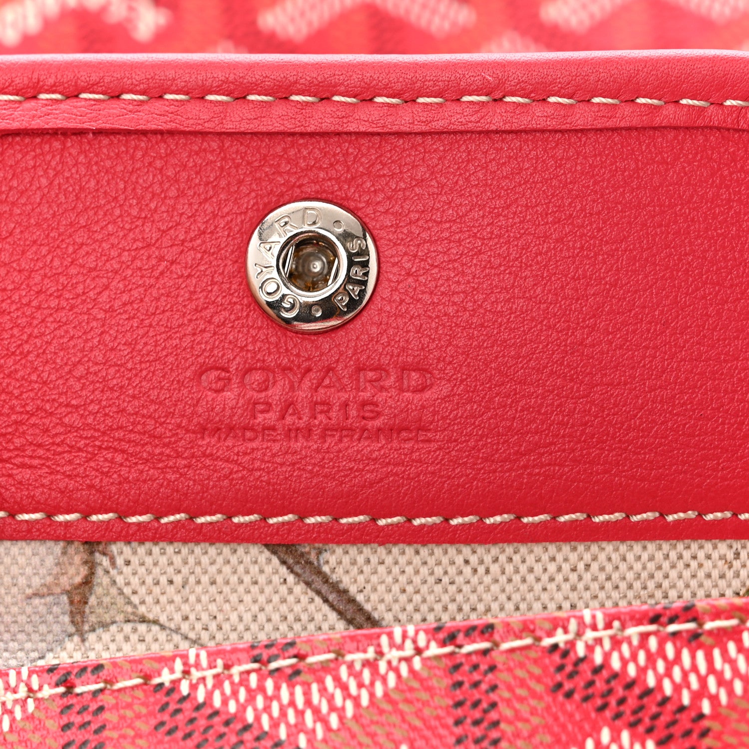 Goyard Goyardine Le Jardin Reversible Mini Anjou Fuchsia 11 of 18