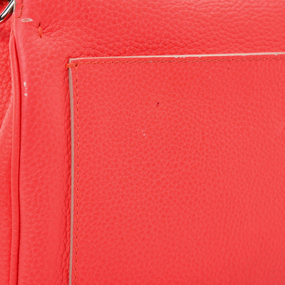 Christian Dior Bullcalf Mini Be Dior Satchel Fluorescent Goji Pink 11 of 19
