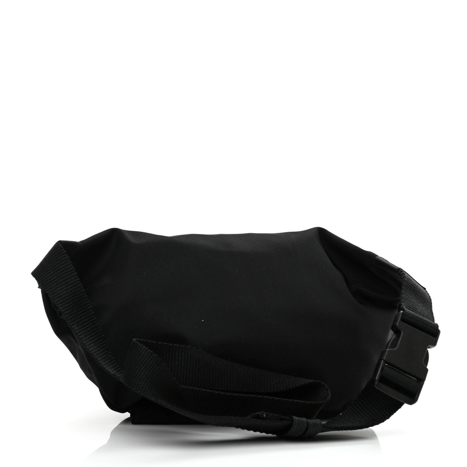 Balenciaga Recycled Sport Nylon Logo Embroidered Wheel Beltpack Black 3 of 9