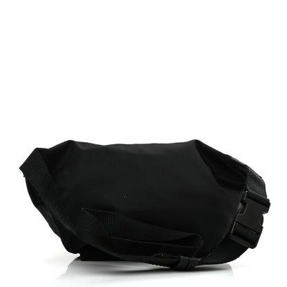 Balenciaga Recycled Sport Nylon Logo Embroidered Wheel Beltpack Black 3 of 9