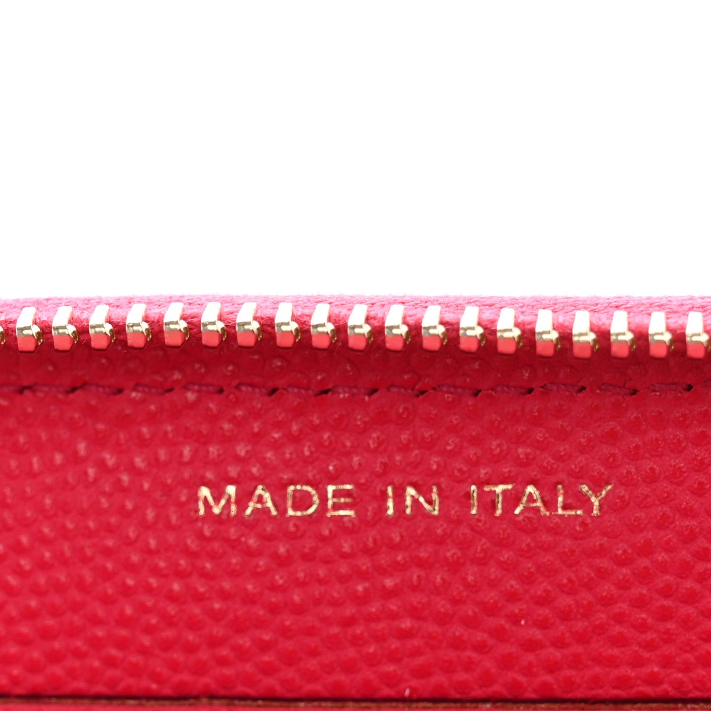 Caviar Camellia Embossed Large Zip Around Gusset Wallet Pink