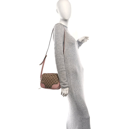 Gucci Monogram Mini Bree Messenger Bag Beige Soft Pink 2 of 10
