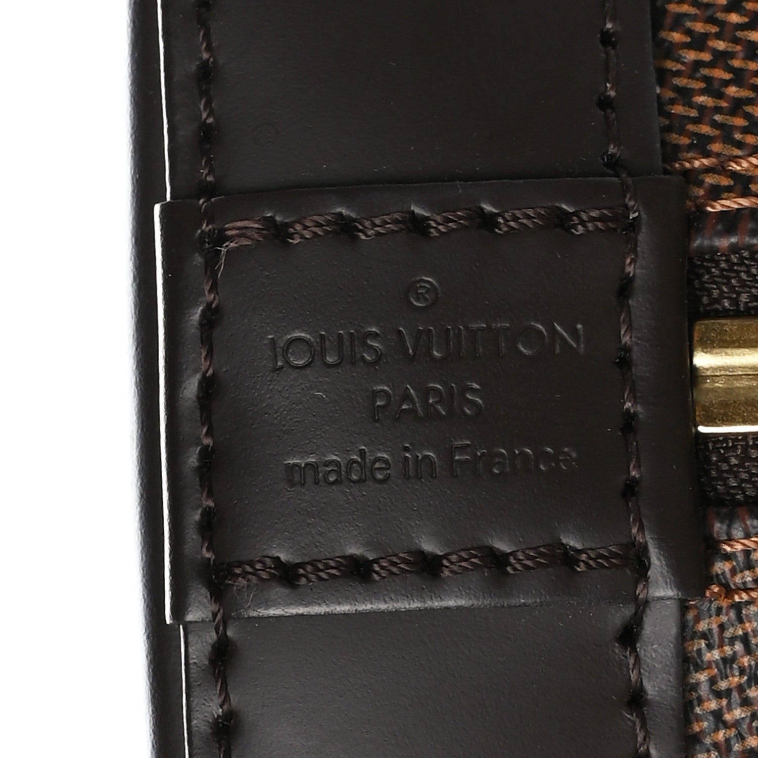 Louis Vuitton Damier Ebene Alma BB 6 of 8
