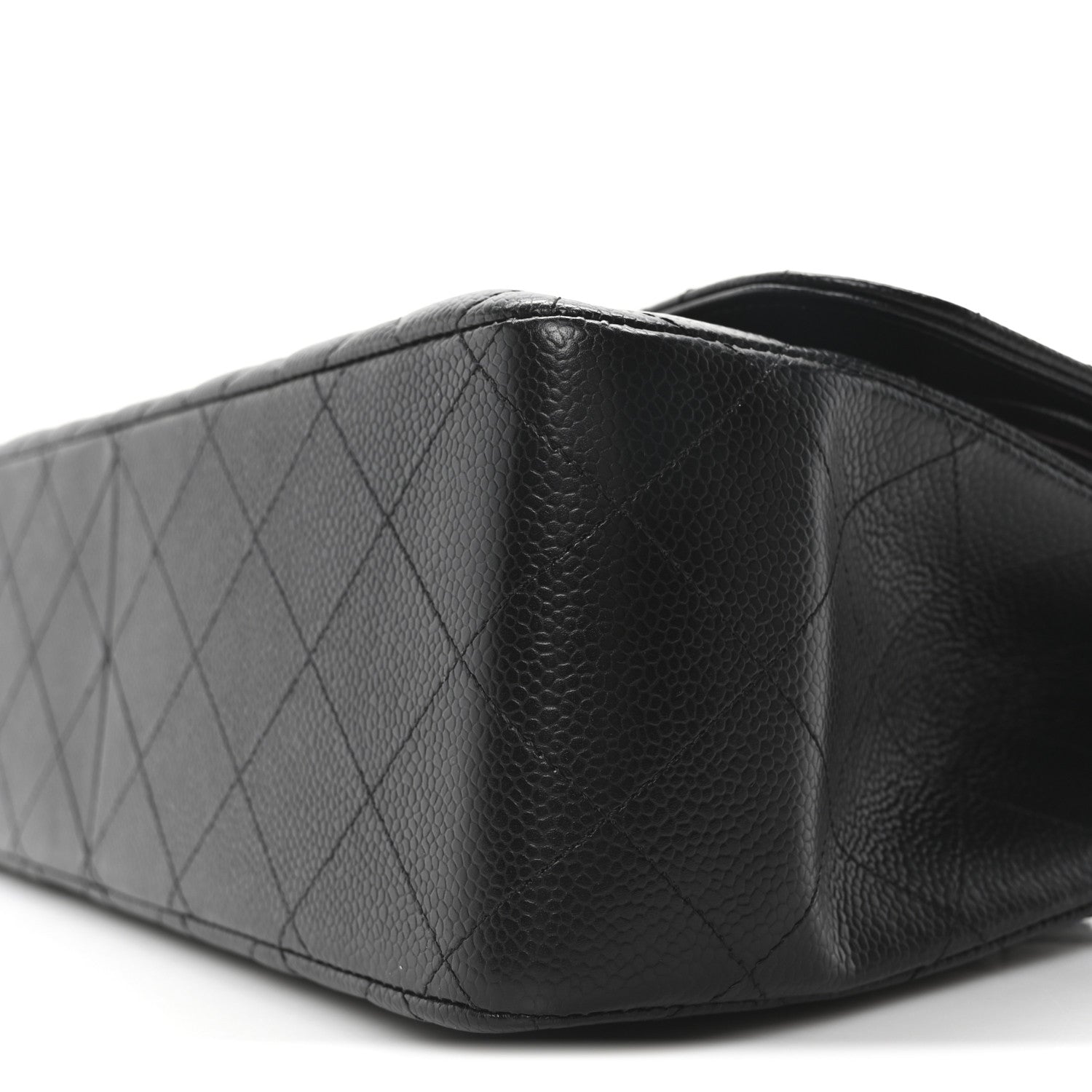 Chanel Caviar Quilted Jumbo Double Flap Black 10 of 10