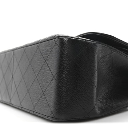 Chanel Caviar Quilted Jumbo Double Flap Black 10 of 10