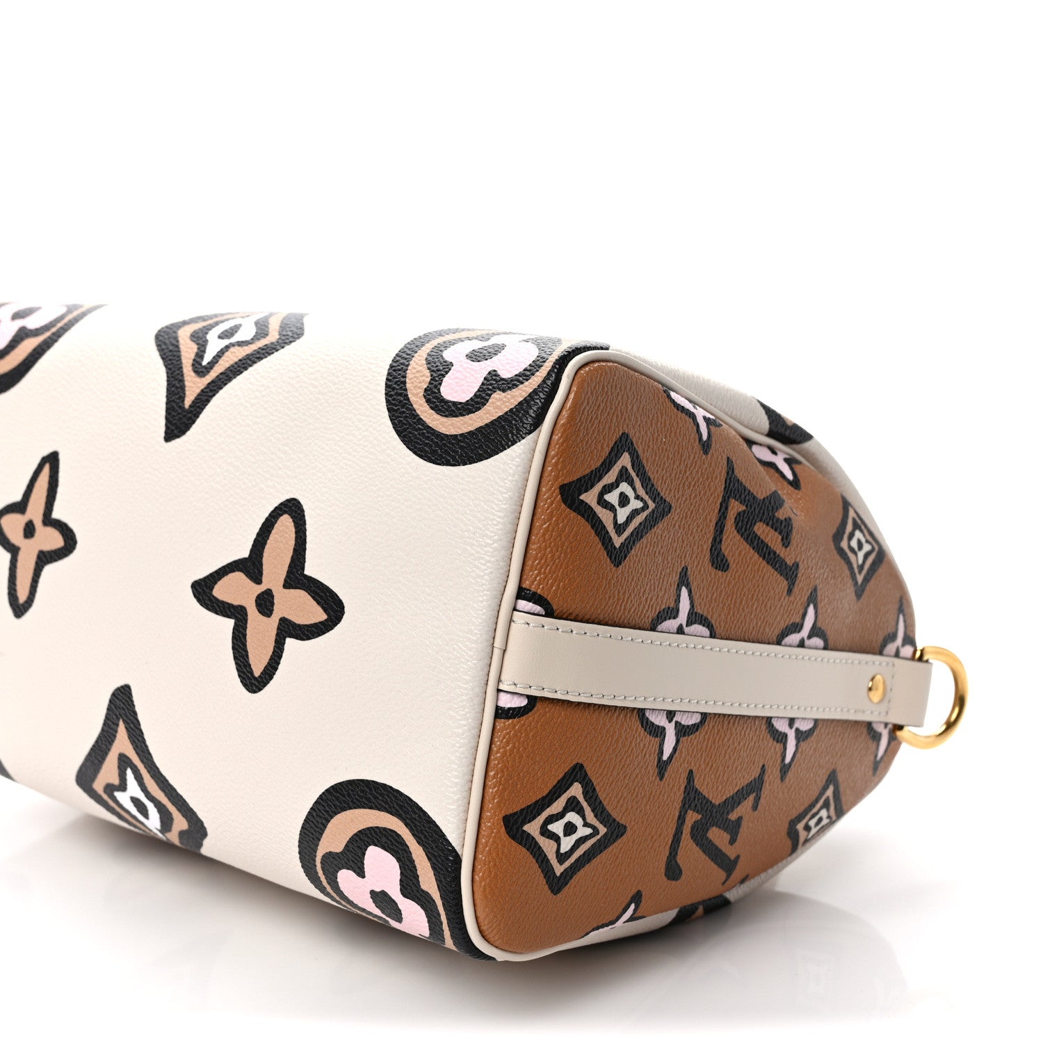 Louis Vuitton Monogram Giant Wild At Heart Speedy Bandouliere 25 Creme 8 of 8