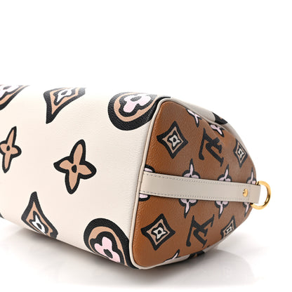 Louis Vuitton Monogram Giant Wild At Heart Speedy Bandouliere 25 Creme 8 of 8