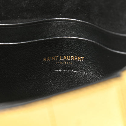 Saint Laurent Metallic Grained Calfskin Mini Betty Satchel Gold 6 of 9