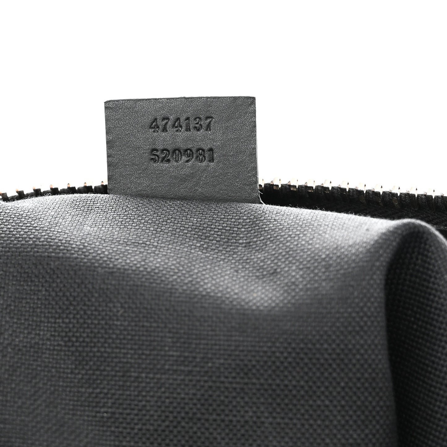 GG Supreme Monogram Appia Calfskin Web Flat Messenger Bag Black Grey