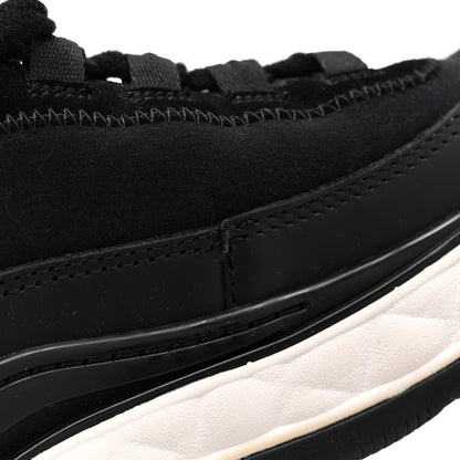 Chanel Velvet Calfskin Mixed Fibers CC Sneakers 36 Black 9 of 10